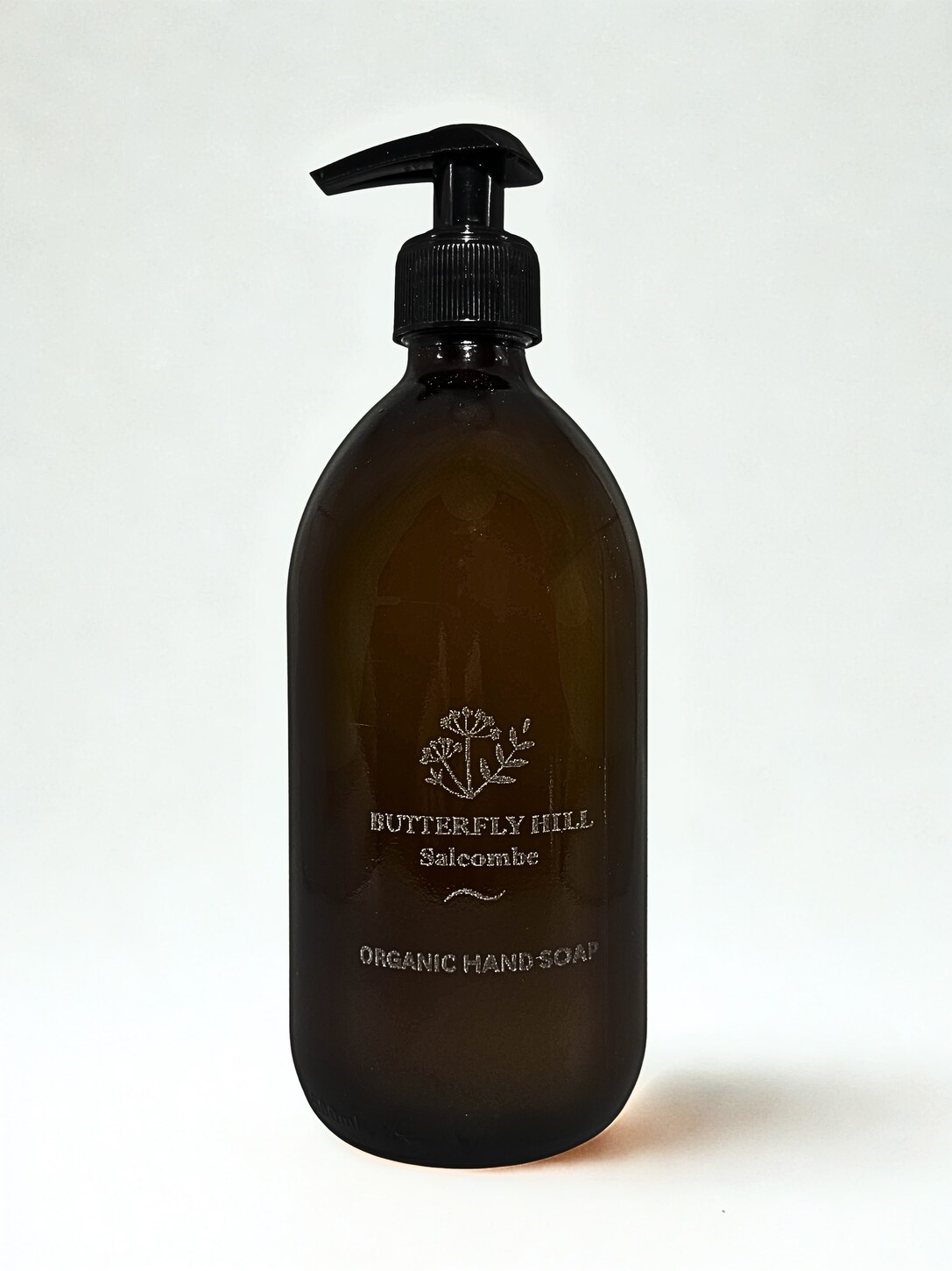 An engravable Butterfly Hill bottle